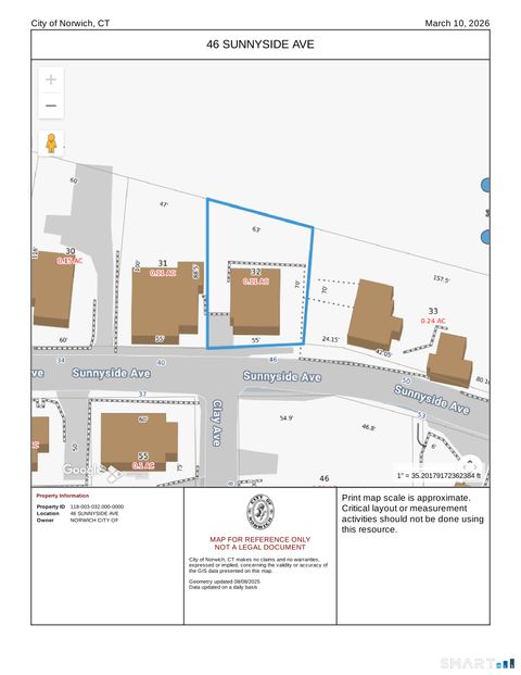 Tiny photo for 46 Sunnyside Avenue, Norwich, CT 06360 (MLS # 24161084)