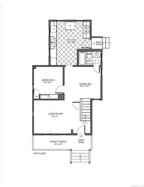 Tiny photo for 8 3rd Street #1, Norwalk, CT 06855 (MLS # 24143293)