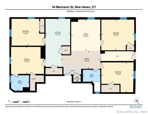 Tiny photo for 54 Mechanic Street #2nd floor, New Haven, CT 06511 (MLS # 24137599)