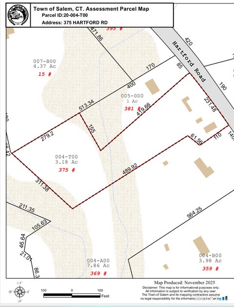 Tiny photo for 375 Hartford Road, Salem, CT 06420 (MLS # 24195880)