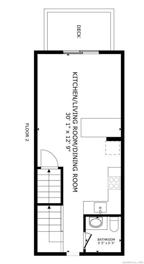 Tiny photo for 133 Main Street #APT 5, Norwalk, CT 06851 (MLS # 24143431)