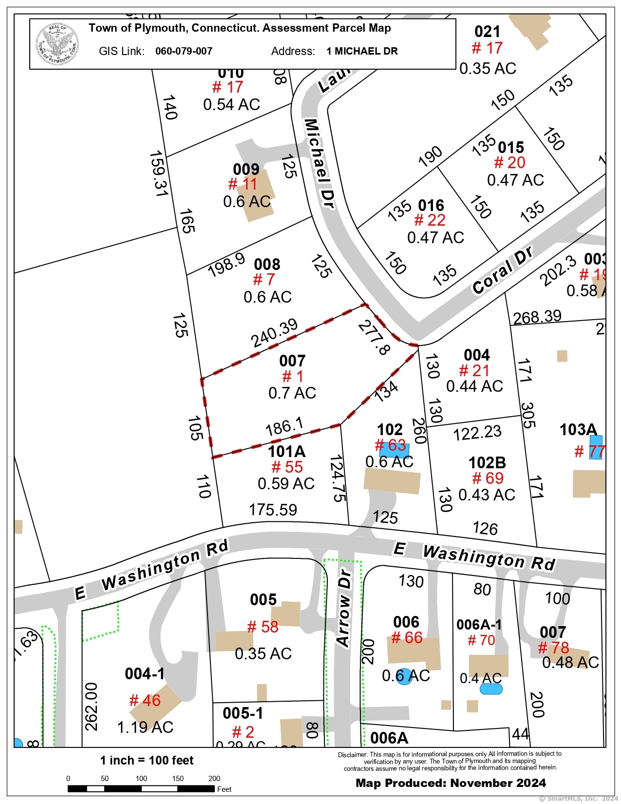 Property for Sale at Michael Drive, Plymouth, Connecticut -  - $69,900