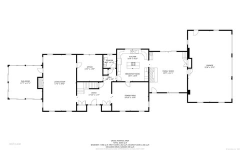 Tiny photo for 650 Laurel Road, New Canaan, CT 06840 (MLS # 24117341)