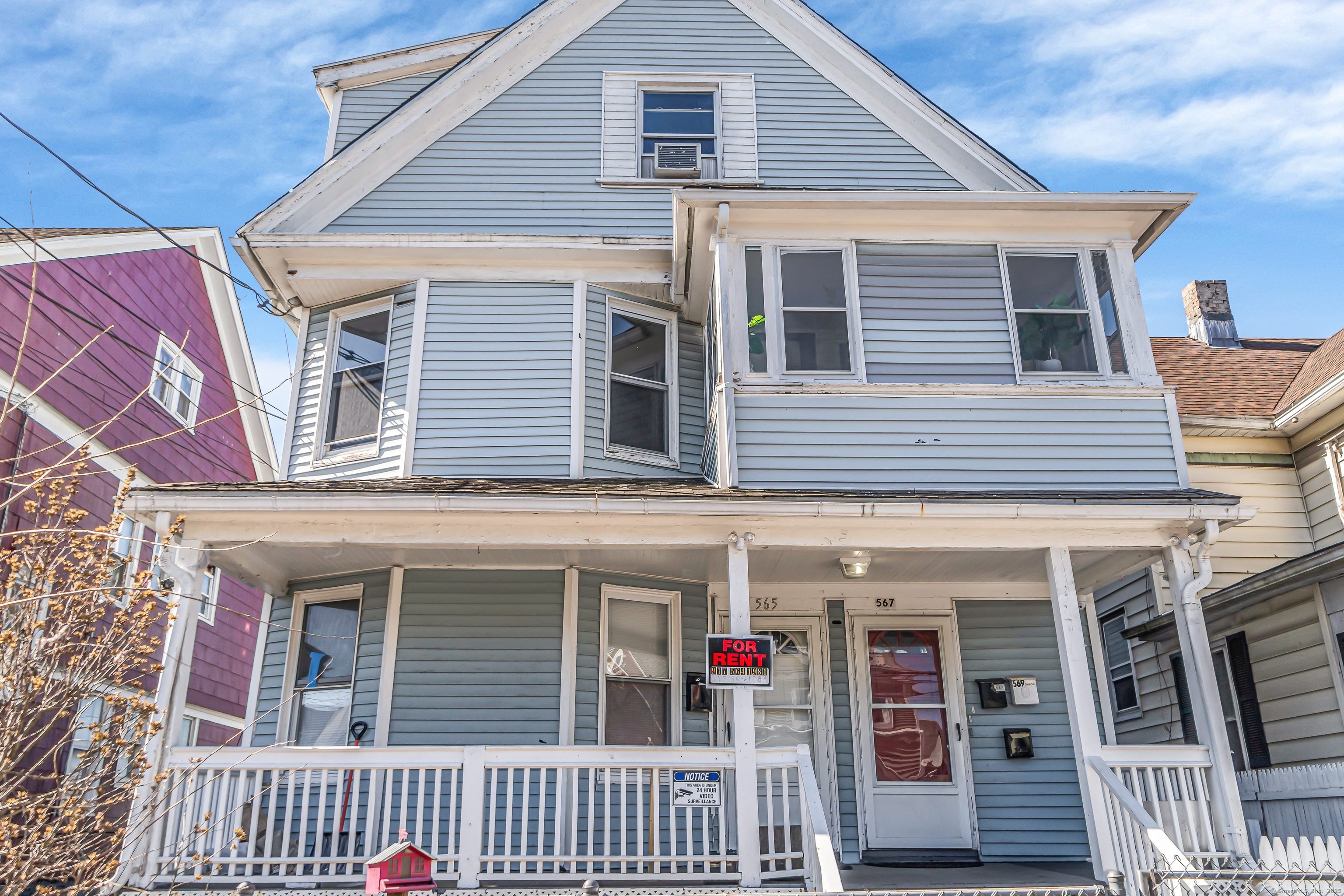 Rental Property at Carroll Avenue, Bridgeport, Connecticut - Bedrooms: 2 
Bathrooms: 1 
Rooms: 6  - $2,200 MO.