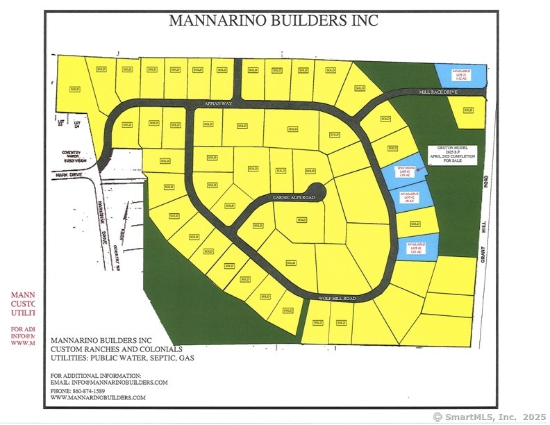 395 Grant Hill (mill Race Drive) Lot#21 Road, Coventry, Connecticut image 3