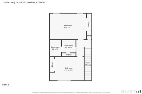 Tiny photo for 153 Natchaug Drive #153, Meriden, CT 06450 (MLS # 24172917)