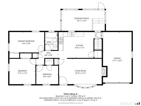 Tiny photo for 98 Saddle Hill Road, Newington, CT 06111 (MLS # 24168599)