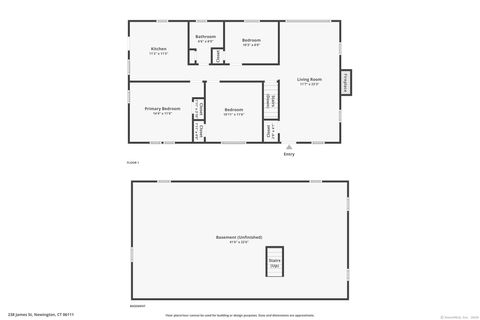 Tiny photo for 238 James Street, Newington, CT 06111 (MLS # 24161418)