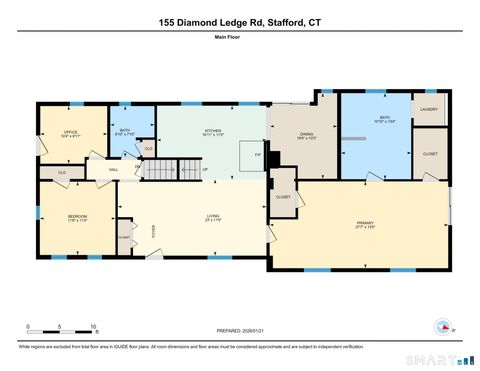 Tiny photo for 155 Diamond Ledge Road, Stafford, CT 06076 (MLS # 24150956)