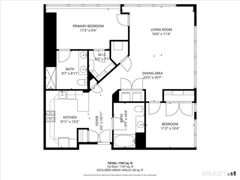 Tiny photo for 1515 Summer Street #407, Stamford, CT 06905 (MLS # 24155357)