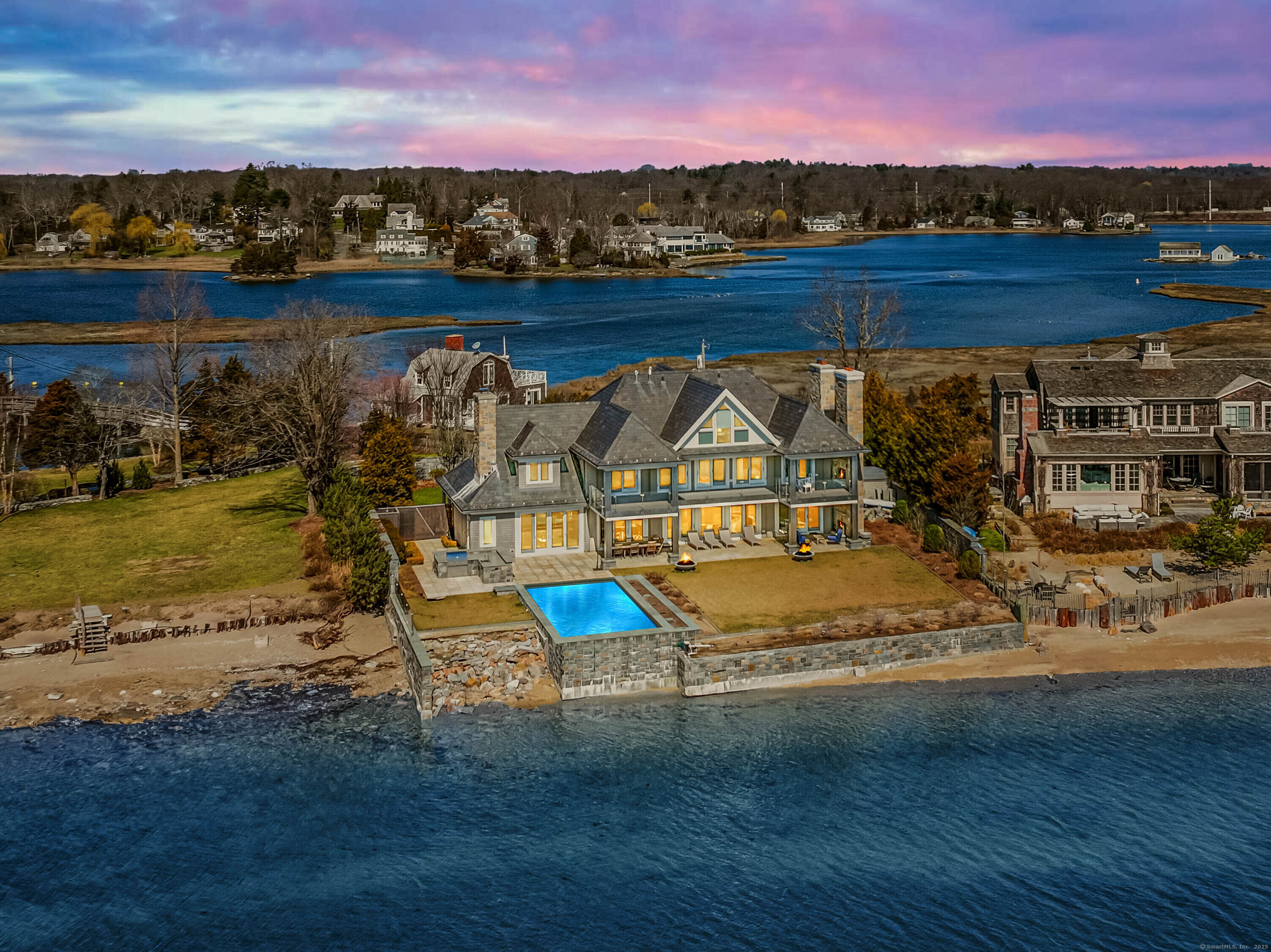 50 Compo Mill Cove, Westport, Connecticut - 5 Bedrooms  
6.5 Bathrooms  
10 Rooms - 