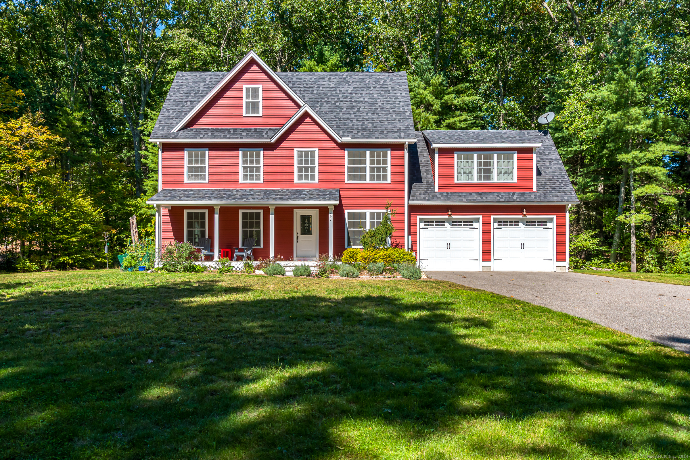 Property for Sale at 497 Bassetts Bridge Road, Mansfield, Connecticut - Bedrooms: 4 
Bathrooms: 3 
Rooms: 9  - $535,000