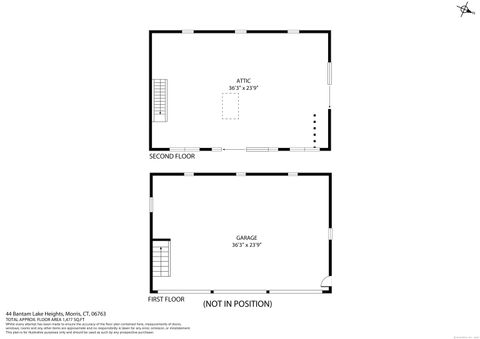 Tiny photo for 44 Bantam Lake Heights, Morris, CT 06763 (MLS # 24138096)