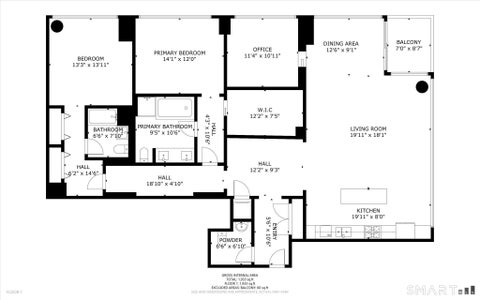 Tiny photo for 1 Broad Street #PH 28EF, Stamford, CT 06902 (MLS # 24211336)
