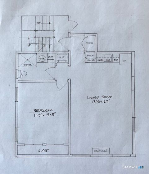 Tiny photo for 120 Woodland Road #Over-Garage-APT, New Canaan, CT 06840 (MLS # 24154146)