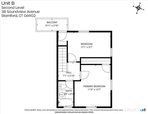 Tiny photo for 38 Soundview Avenue #A, Stamford, CT 06902 (MLS # 24209099)