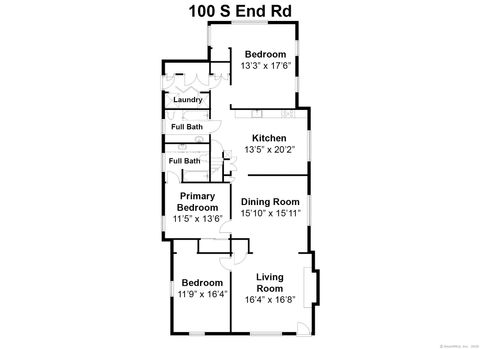 Tiny photo for 100 S End Road, New Haven, CT 06512 (MLS # 24132519)