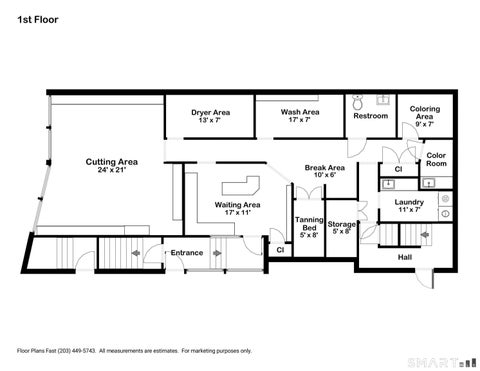 Tiny photo for 4143 Main Street, Bridgeport, CT 06606 (MLS # 24184692)