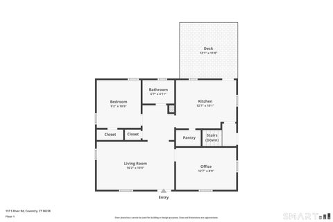 Tiny photo for 157 S River Road, Coventry, CT 06238 (MLS # 24209088)