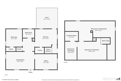 Tiny photo for 157 S River Road, Coventry, CT 06238 (MLS # 24209088)