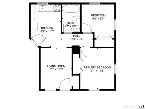 Tiny photo for 9 Guiel Place #3, Meriden, CT 06450 (MLS # 24157346)