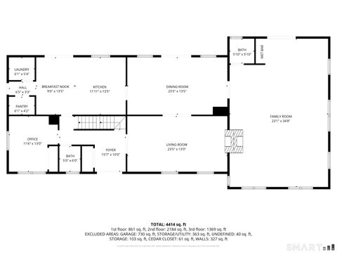 Tiny photo for 4 Marshall Lane, Weston, CT 06883 (MLS # 24163423)