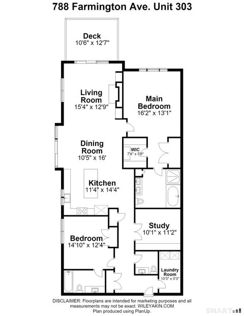 Tiny photo for 788 Farmington Avenue #303, Farmington, CT 06032 (MLS # 24209110)