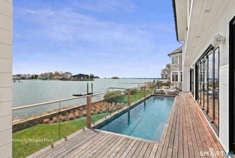 Tiny photo for 4 Little Cove Lane, Greenwich, CT 06870 (MLS # 24172344)