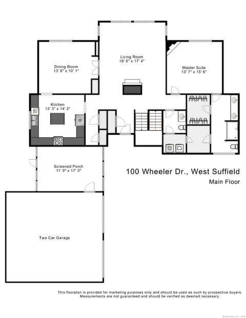 Tiny photo for 100 Wheeler Drive, Suffield, CT 06093 (MLS # 24115679)