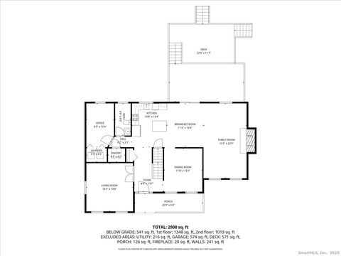 Tiny photo for 71 Beardsley Road, New Milford, CT 06776 (MLS # 24143876)
