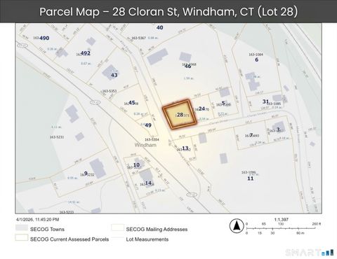 Tiny photo for 28 Cloran Street, Windham, CT 06226 (MLS # 24164113)