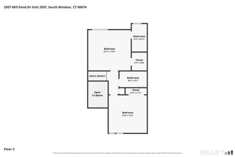 Tiny photo for 2507 Mill Pond Drive #2507, South Windsor, CT 06074 (MLS # 24216960)