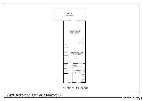 Tiny photo for 2289 Bedford Street #A8, Stamford, CT 06905 (MLS # 24153327)
