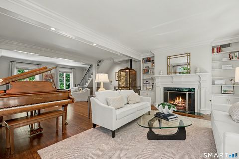 Tiny photo for 145 Oenoke Lane, New Canaan, CT 06840 (MLS # 24181415)