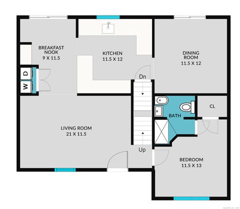 Tiny photo for 85 Hirsch Road, Stamford, CT 06905 (MLS # 24142564)