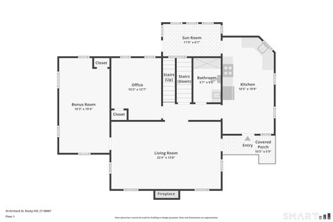 Tiny photo for 24 Orchard Street, Rocky Hill, CT 06067 (MLS # 24202747)