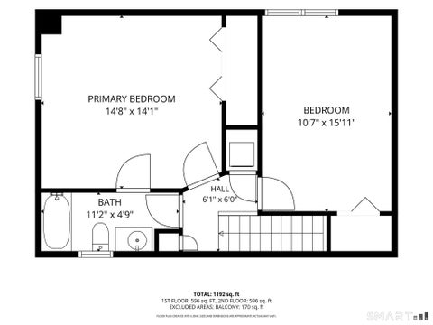 Tiny photo for 7 Dean Street #2-201, Danbury, CT 06810 (MLS # 24218034)