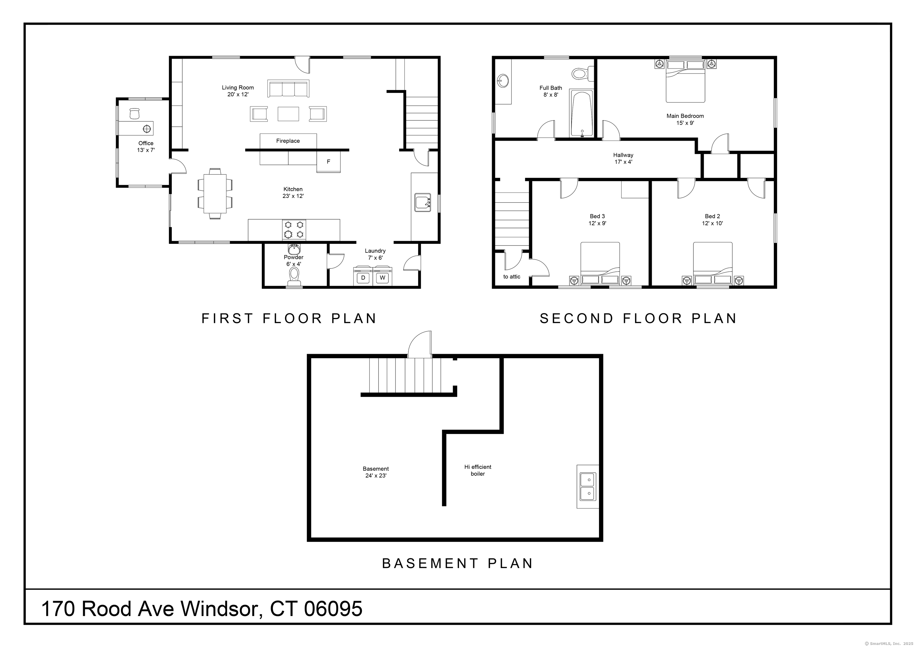 Windsor, Connecticut 06095, United States, 3 Bedrooms Bedrooms, ,2 BathroomsBathrooms,Residential,Active,220224