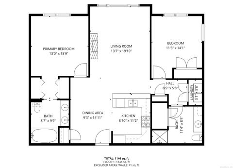 Tiny photo for 1 King Philip Drive #202, West Hartford, CT 06117 (MLS # 24138260)