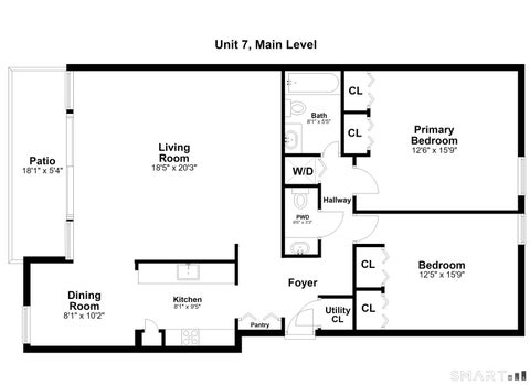 Tiny photo for 75 Courtland Avenue #51, Stamford, CT 06902 (MLS # 24212353)