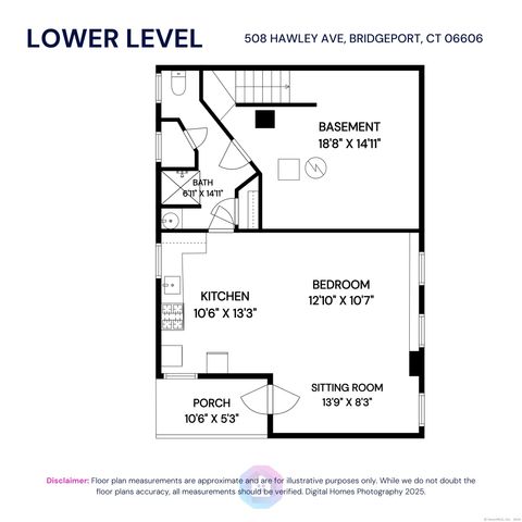 Tiny photo for 508 Hawley Avenue, Bridgeport, CT 06606 (MLS # 24136900)