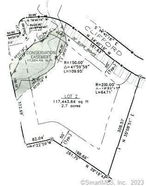 Vacant Land For Sale - 2 Clifford Drive<br/> Bethany, CT 06524