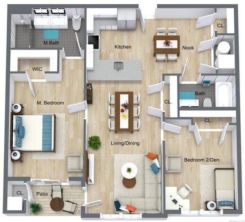 Tiny photo for 25 Grand Street #203, Bethel, CT 06801 (MLS # 24137021)