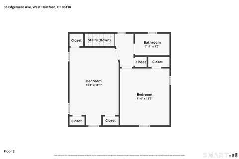Tiny photo for 33 Edgemere Avenue, West Hartford, CT 06110 (MLS # 24196020)
