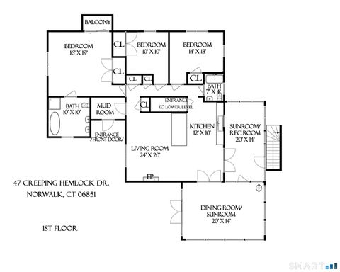 Tiny photo for 47 Creeping Hemlock Drive, Norwalk, CT 06851 (MLS # 24165571)