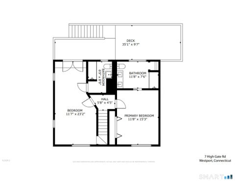 Tiny photo for 7 High Gate Road, Westport, CT 06880 (MLS # 24184506)