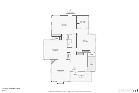 Tiny photo for 110 Church Street, Putnam, CT 06260 (MLS # 24184050)