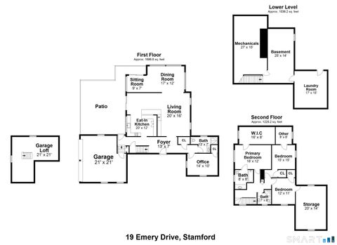 Tiny photo for 19 Emery Drive, Stamford, CT 06902 (MLS # 24155501)