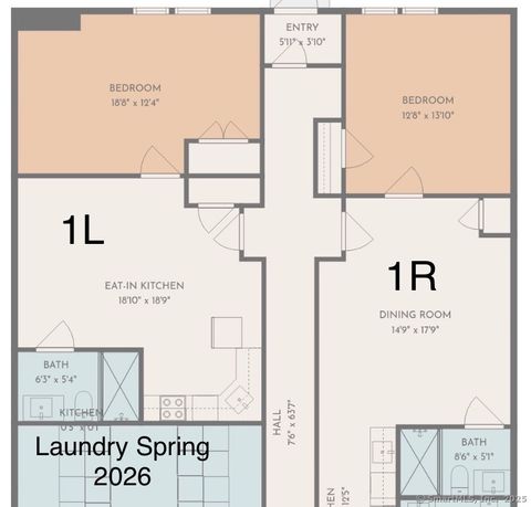 Tiny photo for 253 State Street #1R, New London, CT 06320 (MLS # 24137042)