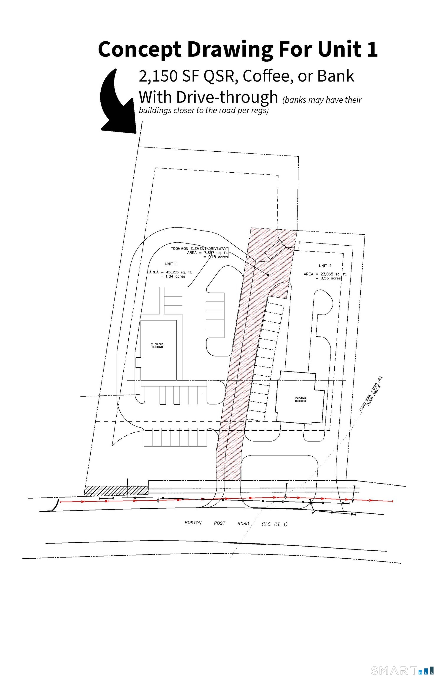 1333 Unit 1, Boston Post Road